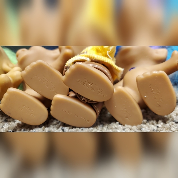 6 Vintage Troll Dolls - Picture 6 of 7